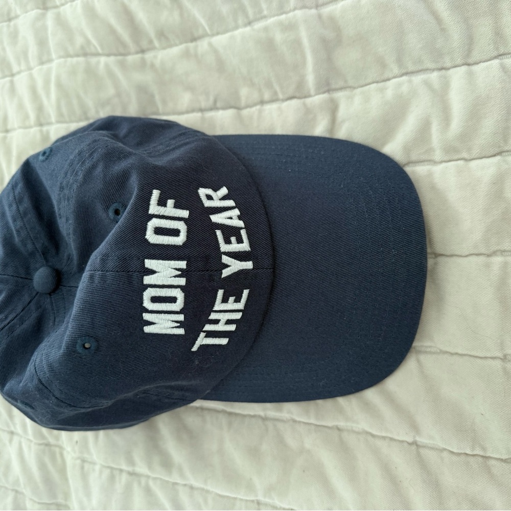 Navy Blue 'Mom of the Year' Cap